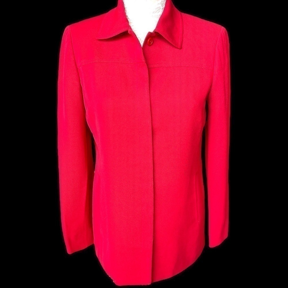 LIZ Claiborne‎ SZ 6 Deep red jacket